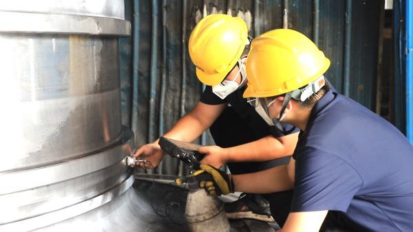 大型鑄鋼廠超聲波探傷現(xiàn)場情況如何？